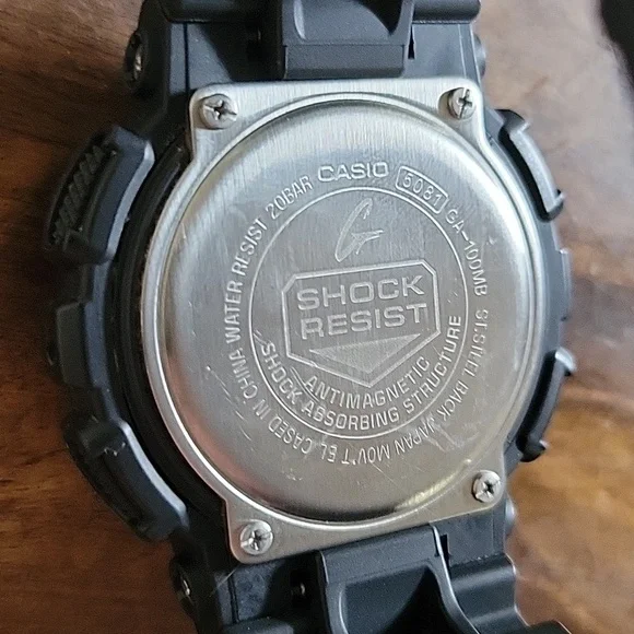 G-Shock XL Case Anti-Magnetic Analog/Digital Watch - GA-100MB-1A - Picture 7 of 7